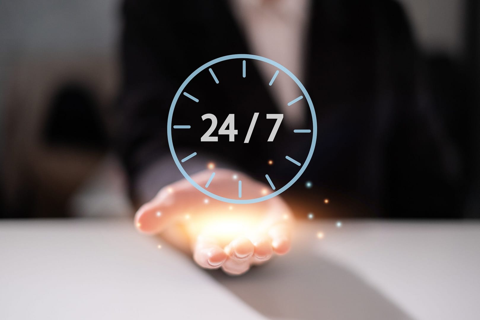 7 x 24 Stunden erreichbar, Krisen-Fachsupport-Abonnement von dok-kommunikation in Wetzikon